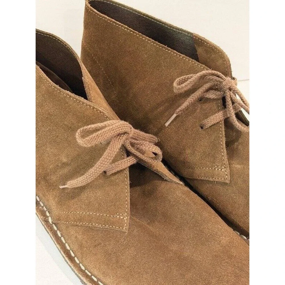 J Crew Mens MacAlister Suede Leather Desert Chukka Boots Crepe Sole 79438 11 M